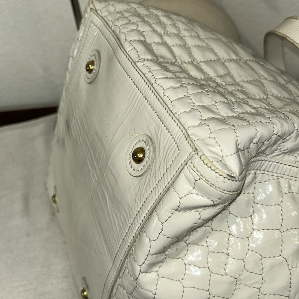 AUTHENTIC YVES SAINT LAURENT Hand Bag Leather - Picture 12 of 17